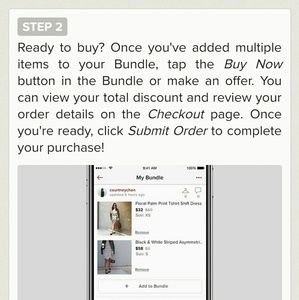 Bundle two or more & then purchase.😊🌹.